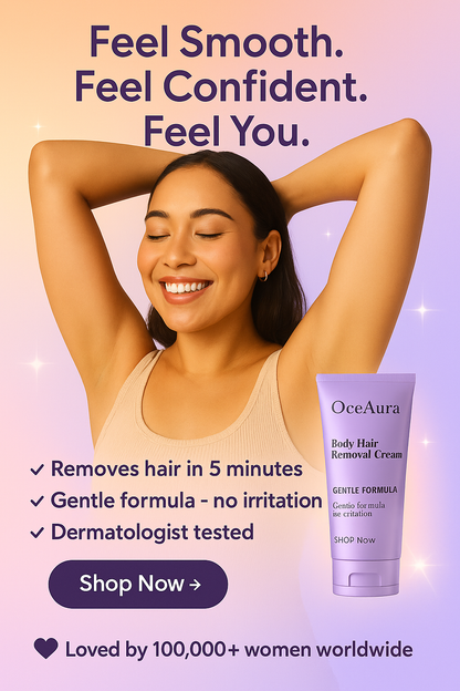 High End Gentle OceAura Body Hair Removal Cream